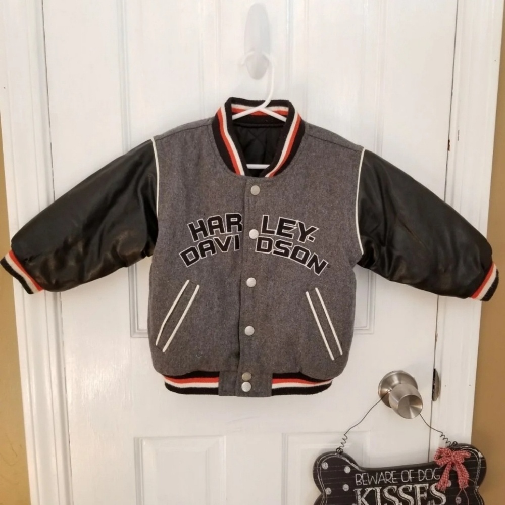 ❌SOLD ❌Boys Harley Davidson Coat 3t